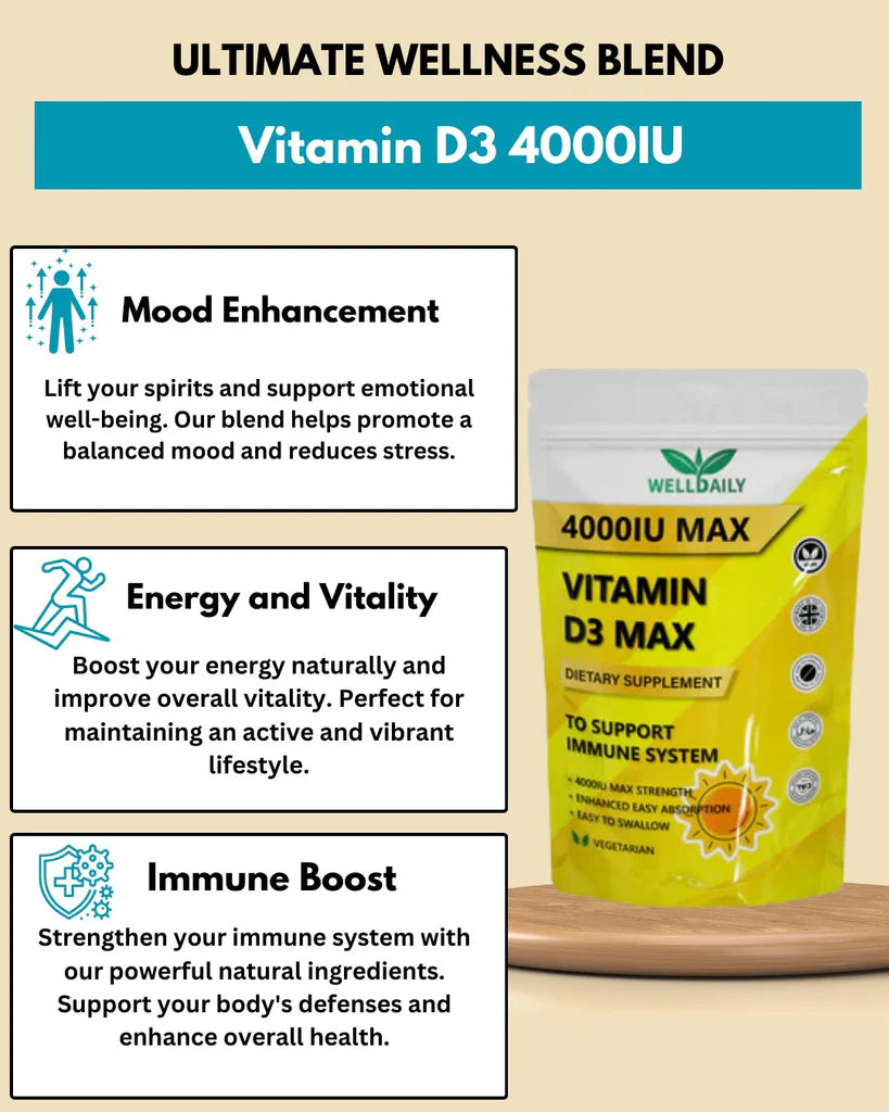 Vitamine D3 4000IU